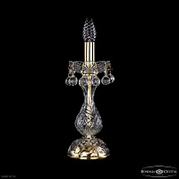 Настольная лампа с хрусталем Bohemia IVELE Crystal 1409L/1-31 G
