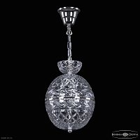 Хрустальный подвесной светильник Bohemia IVELE Crystal 5480/20 Ni Clear/M-1F