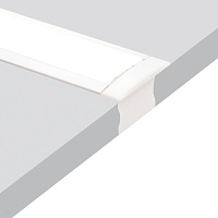 Врезной алюминиевый профиль, 2 метра, Белый матовый Donolux DL18501RAL9003