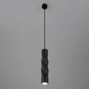 Светодиодный подвесной светильник Eurosvet Scroll 50136/1 LED черный