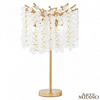 Настольная лампа с хрусталем Arte Milano 234011/H560/3/C Pa
