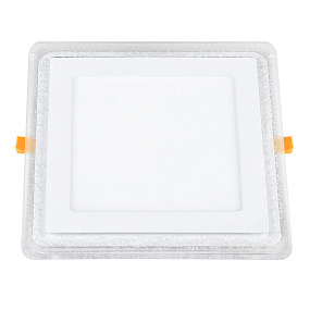 Встраиваемый светодиодный светильник Elektrostandard DLS024 12+6W 4200K (DLS024 18W 4200K)