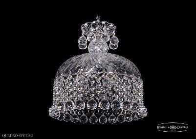 Хрустальный подвесной светильник Bohemia IVELE Crystal 7715/30/Ni/Balls
