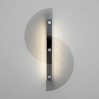 Настенный светодиодный светильник Eurosvet Colour 40160 LED дымчатый