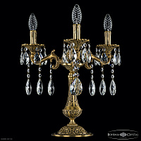 Хрустальная настольная лампа Bohemia IVELE Crystal Verona 72102L/3/125 A FP