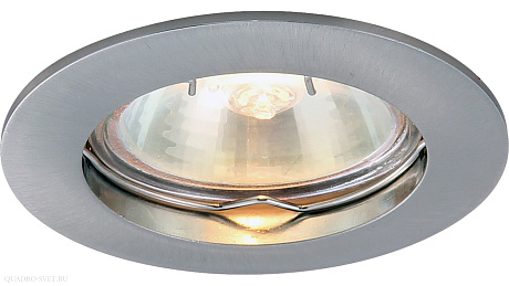 Встраиваемый точечный светильник Arte Lamp BASIC A2103PL-1SS