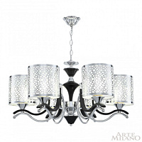Подвесная люстра Arte Milano 306787/6 Bk/Ni