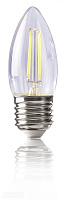 Лампа светодиодная VOLTEGA свеча 4W Е27 4000К VG10-C1E27cold4W-F