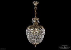 Хрустальный подвесной светильник Bohemia IVELE Crystal 1777/30/GB