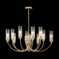 Большая люстра Crystal Lux SECRET SP10 GOLD