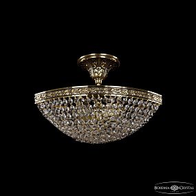 Хрустальная потолочная люстра Bohemia IVELE Crystal 19323/35IV GB