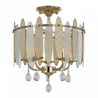 Потолочная хрустальная люстра Arte Milano 374309/5/80/380 GD