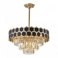 Подвесная хрустальная люстра Arte Milano 375009/4+2/300/480 GD