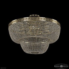 Хрустальная потолочная люстра Bohemia IVELE Crystal 19091/70IV GB