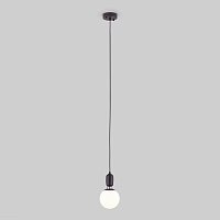 Подвесной светильник с длинным тросом Eurosvet Bubble Long 50158/1 черный