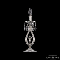 Настольная лампа с хрусталем Bohemia Ivele Crystal Florence 71400L/1-33 NW FA10S