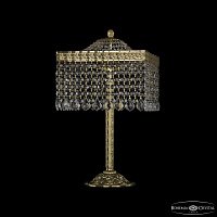 Хрустальная настольная лампа Bohemia IVELE Crystal 19202L6/25IV G Leafs