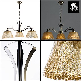 Люстра подвесная Arte Lamp LUCIANA A8108LM-3AB