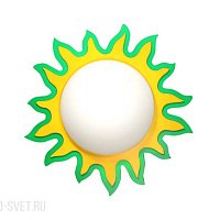 Настенно-потолочный светильник Солнышко Donolux Baby W110040/1green