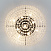 Хрустальная люстра с двойным вариантом крепления Eurosvet Torreta 10105/9 хром/прозрачный хрусталь S