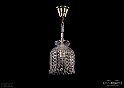Хрустальный подвесной светильник Bohemia IVELE Crystal 7715/15/G/Balls
