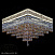 Люстра потолочная ARTGLASS DARIAN 420x420x320 CE - 8003