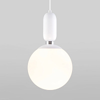 Подвесной светильник со стеклянным плафоном Eurosvet Bubble 50197/1 белый