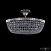 Хрустальная потолочная люстра Bohemia IVELE Crystal 19113/45IV Ni