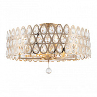 Потолочная хрустальная люстра Arte Milano 371019/8/50/580 GD