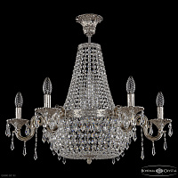 Подвесная хрустальная люстра Bohemia IVELE Crystal 2201H203/6/70IV Ni