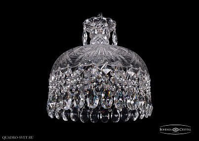 Хрустальный подвесной светильник Bohemia IVELE Crystal 7715/35/Ni