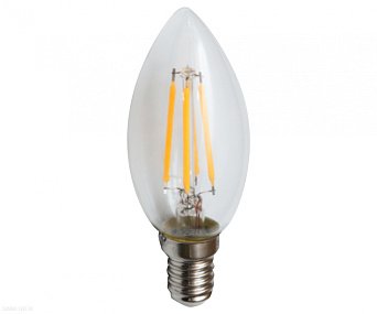 LED Лампа прозрачная E14 6W (2700K) KINK Light 098356,21