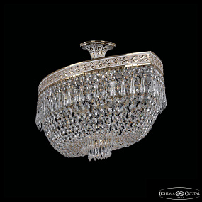 Хрустальная потолочная люстра Bohemia IVELE Crystal 19273/80IV GW