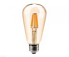 LED Лампа золотая E27 8W (2700K) KINK Light 098648,33