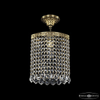 Хрустальный подвесной светильник Bohemia IVELE Crystal 19203/20IV G Leafs
