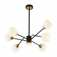 Подвесная люстра Arte Milano 278408/6+1 BK/GD