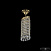 Хрустальный подвесной светильник Bohemia IVELE Crystal 19203/20IV G