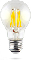 Лампа светодиодная диммируемая филаментная Грушевидная Voltega E27 4000К 8W VG10-А1E27cold8W-FD