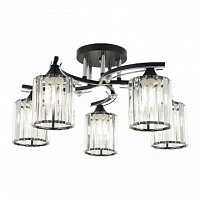 Потолочная люстра Arte Milano 327103/5 BK+CR