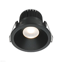 Встраиваемый светодиодный светильник Maytoni Zoom DL034-01-06W3K-D-B