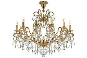 Большая хрустальная люстра Dio D'Arte Isola E 1.1.12.600 G