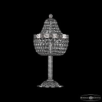 Хрустальная настольная лампа Bohemia IVELE Crystal 19111L6/H/20IV Ni