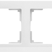 Рамка на 2 поста (белый) Werkel WL04-Frame-02-white