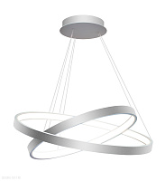 Светодиодный подвесной светильник Лючера Кольцо Серебро TLRU2-40/50-01-gr