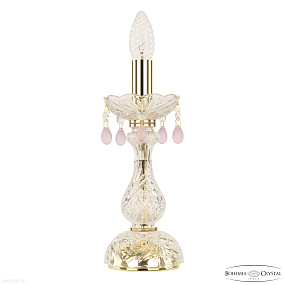 Хрустальная настольная лампа Bohemia IVELE Crystal 112L/1-27 G V7010