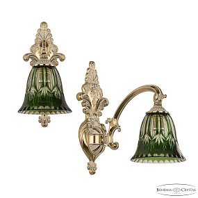 Бра Bohemia Ivele Crystal Verona 7209B14/1/175 GW P2 D Clear-Green/H-1I