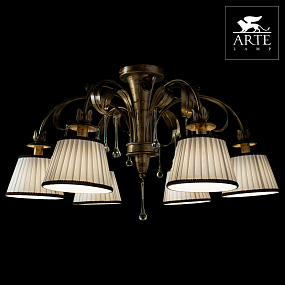 Люстра потолочная Arte Lamp BORGIA A8100PL-6GA