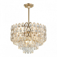 Подвесная хрустальная люстра Arte Milano 372019/7/300/460 GD