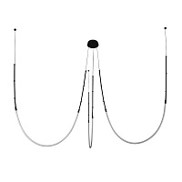 Большая светодиодная люстра Arte Lamp KLIMT A2850SP-38BK