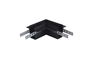 Соединитель для магнитного встраиваемого шинопровода угловой Crystal Lux SPACE CLT 0.223 01 BL